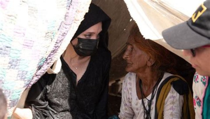 
Angelina Jolie Listens To Dadu Women Recounting The Horrors They Face 
