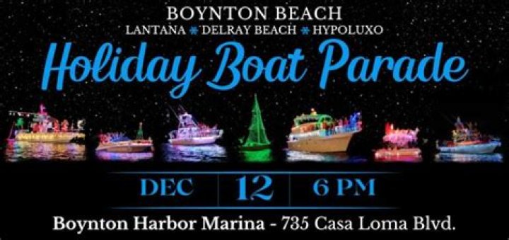 Boynton Beach & Delray Beach Annual Holiday Boat Parade | Macaroni KID Boynton Beach